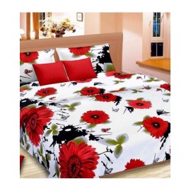 Keoti Cotton Bed Sheet With 2 Pillow Cases, KT01